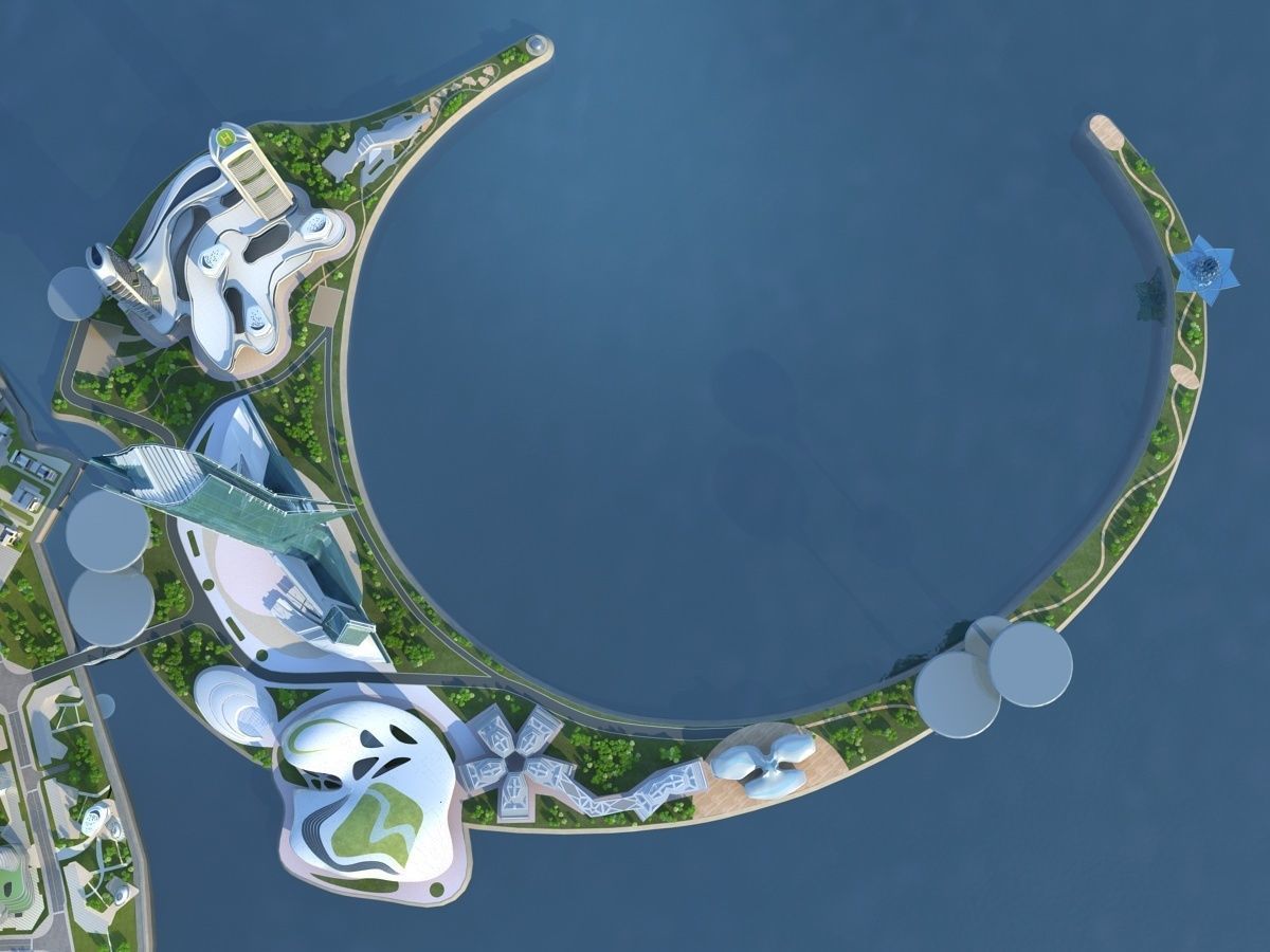 Future city 3D model_2