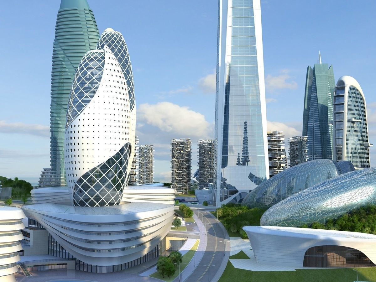 Future city 3D model_9