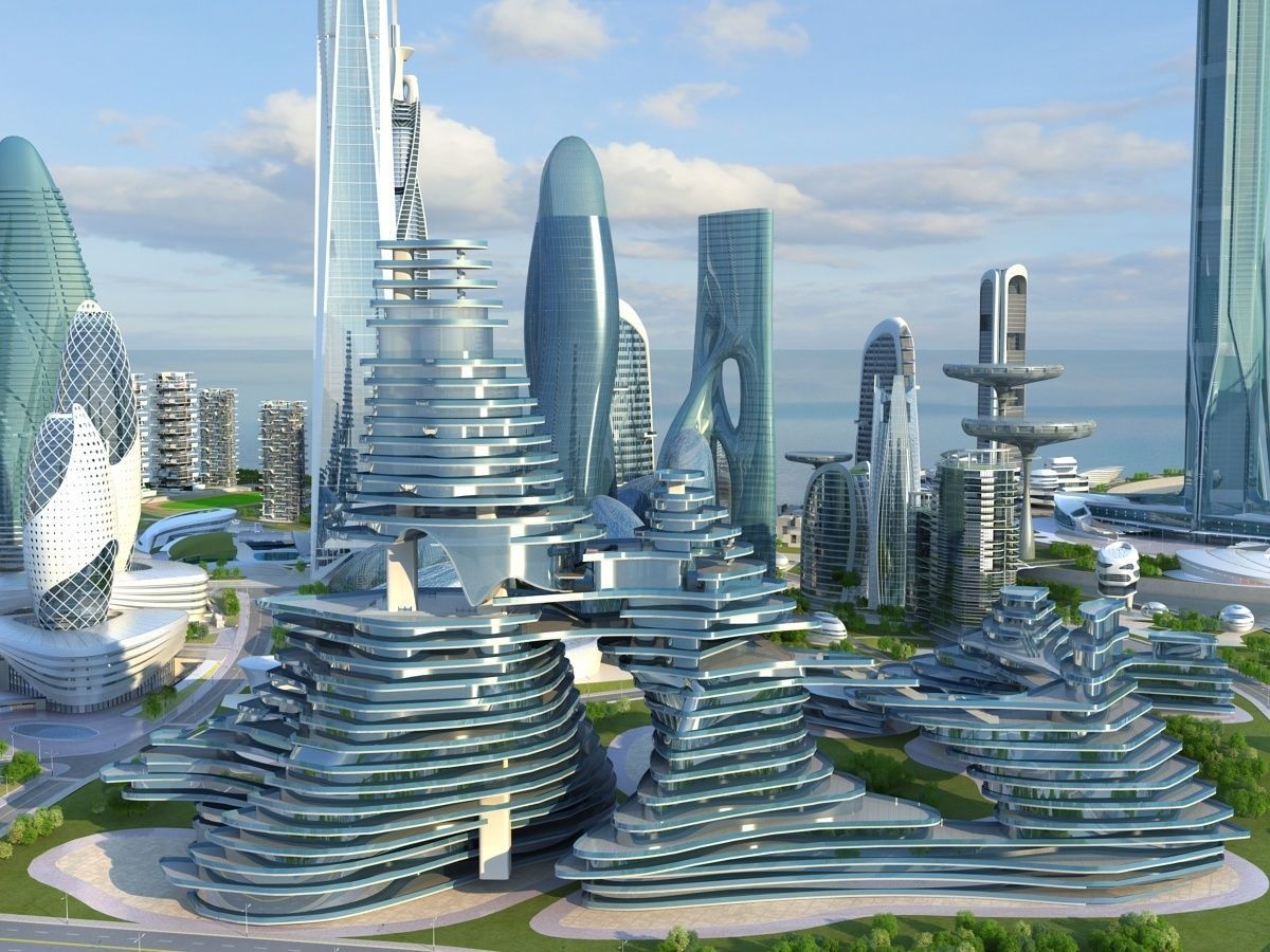 Future city 3D model_11