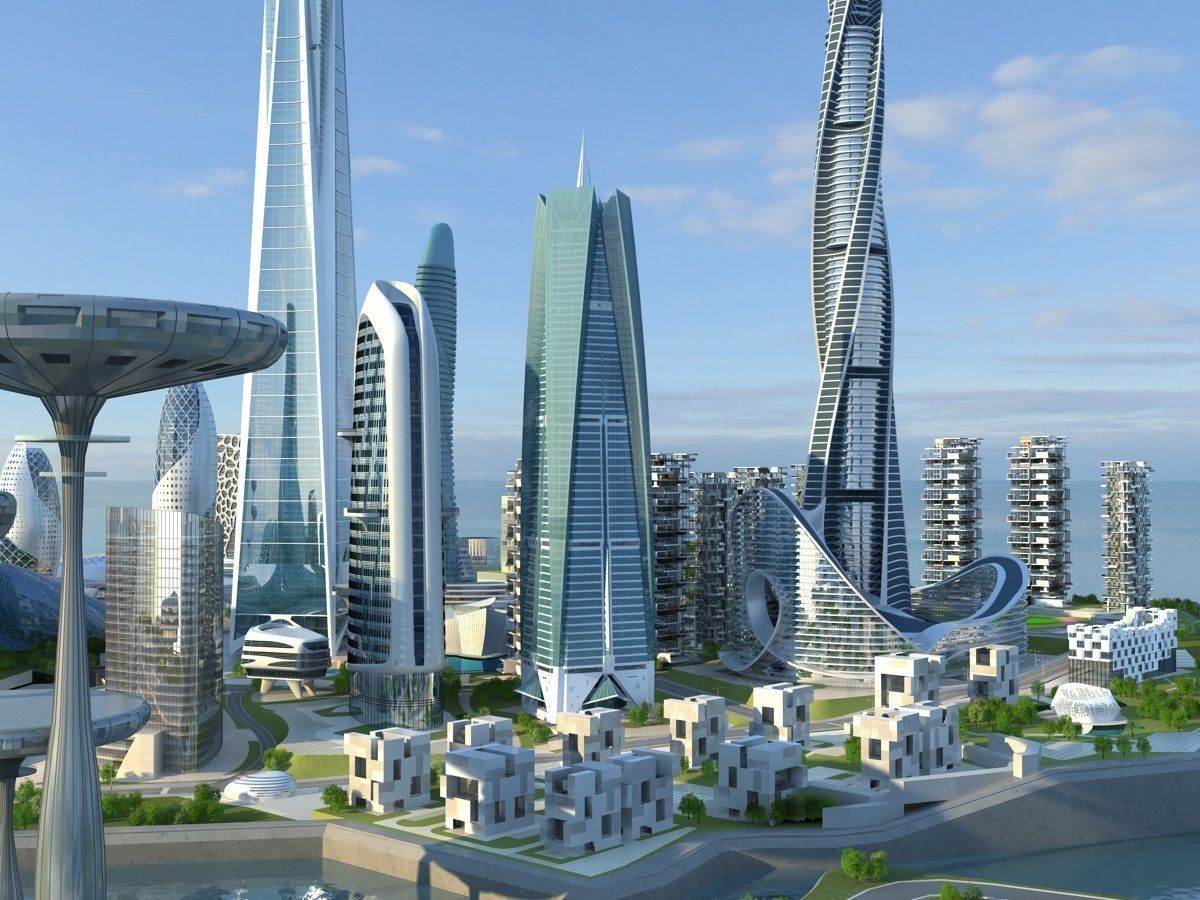 Future city 3D model_17