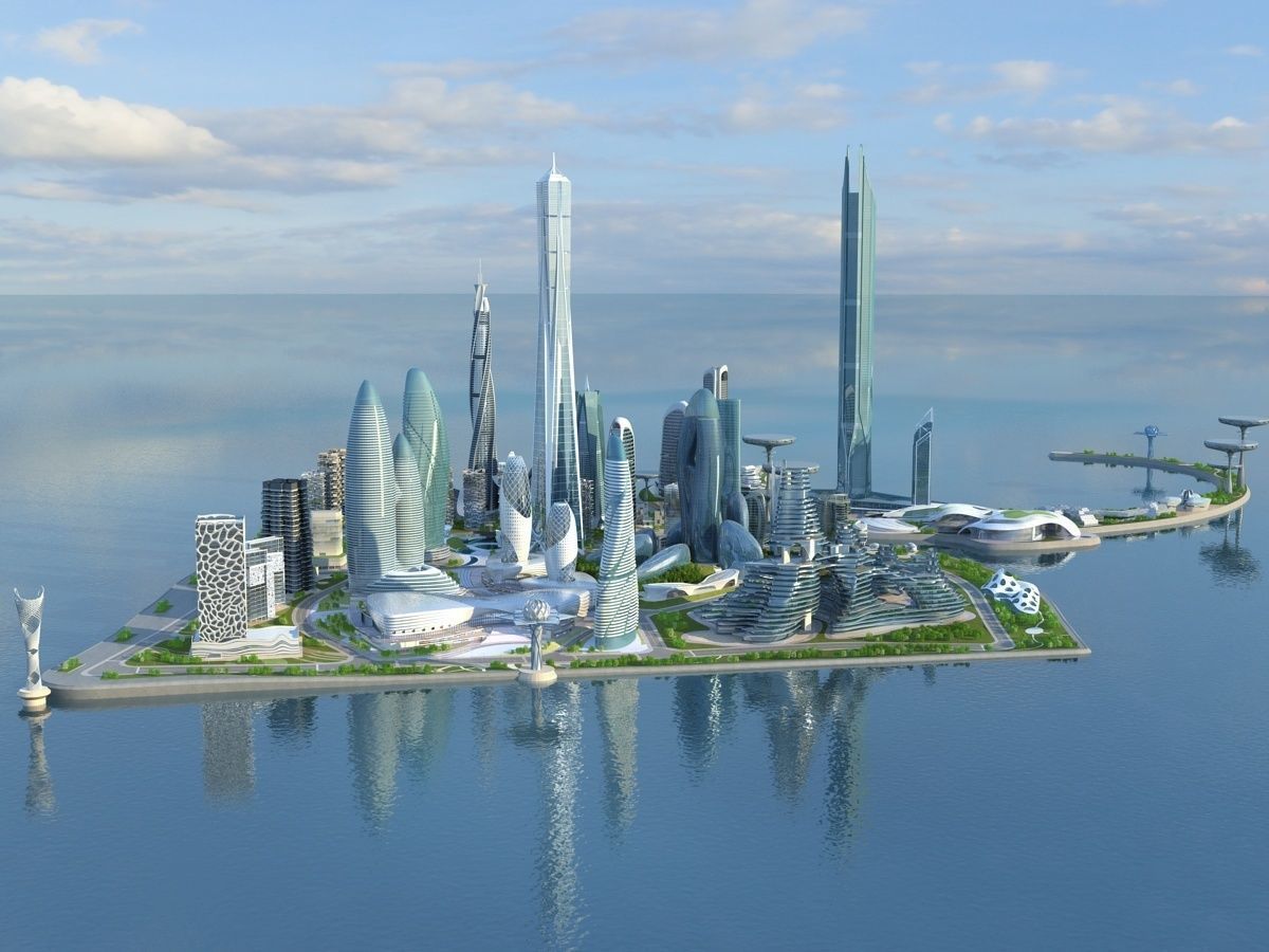 Future city 3D model_18