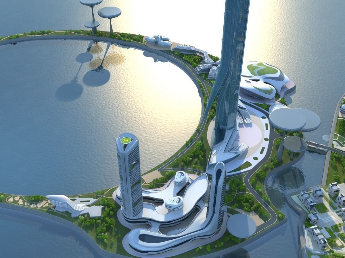 Future city 3D model_19