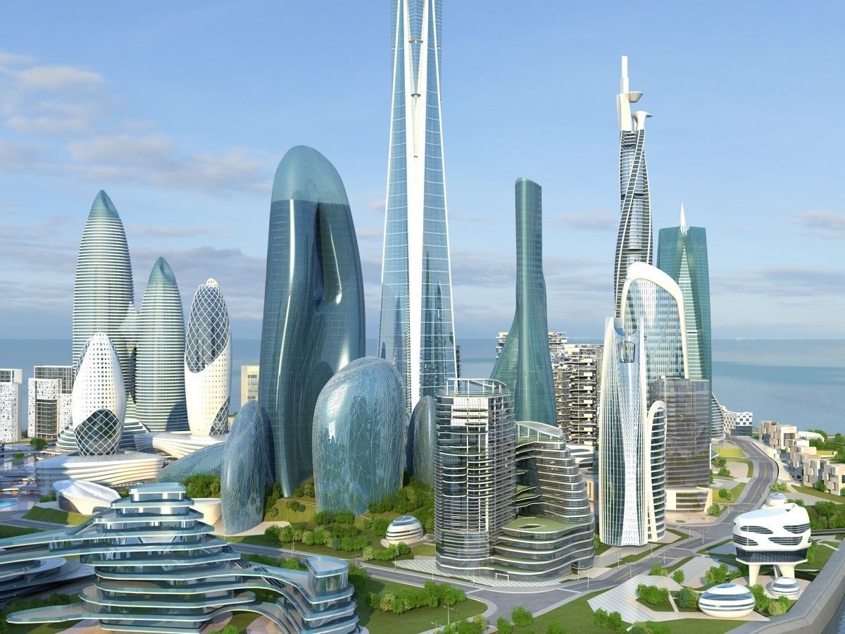 Future city 3D model_12