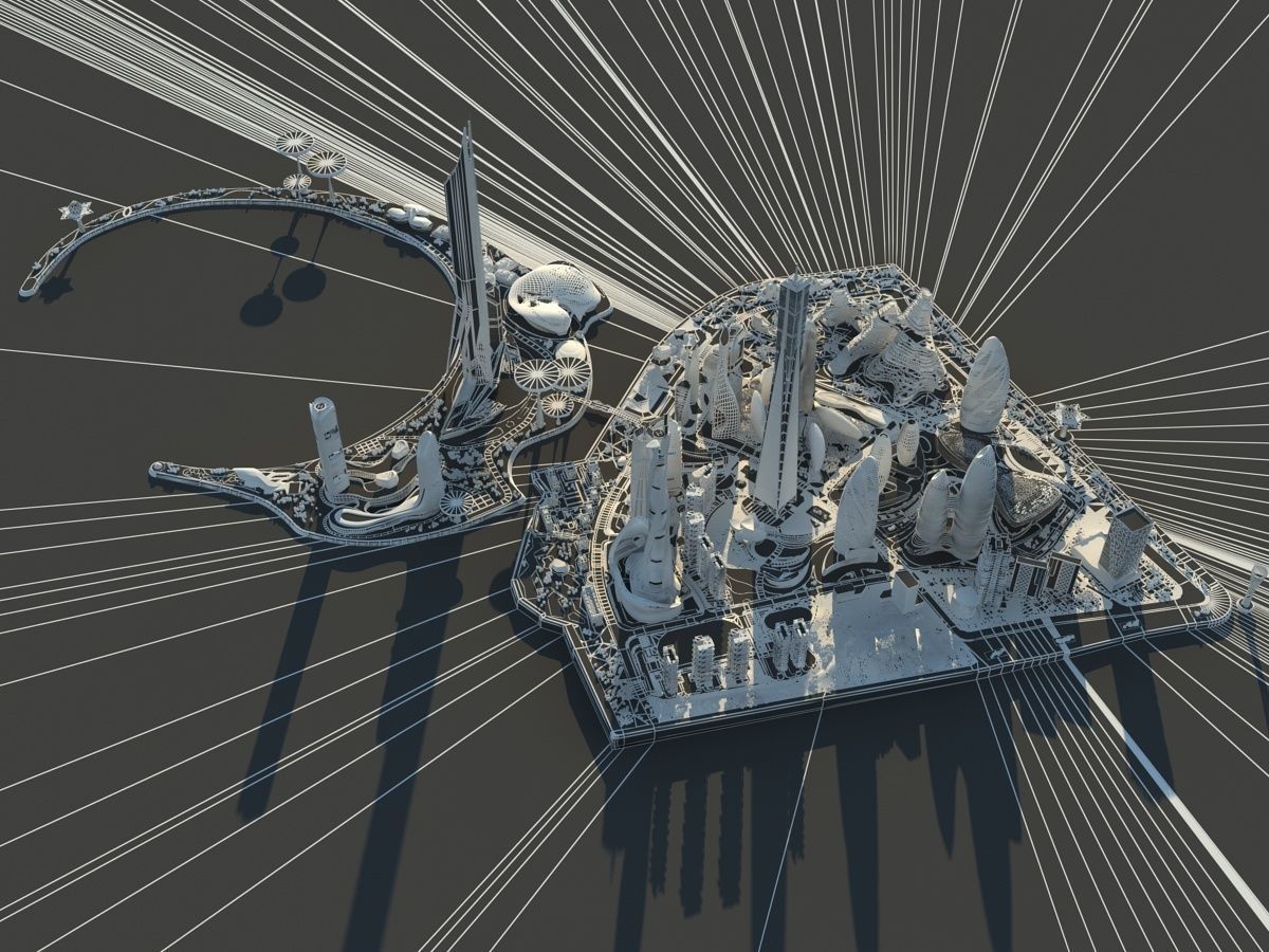Future city 3D model_20