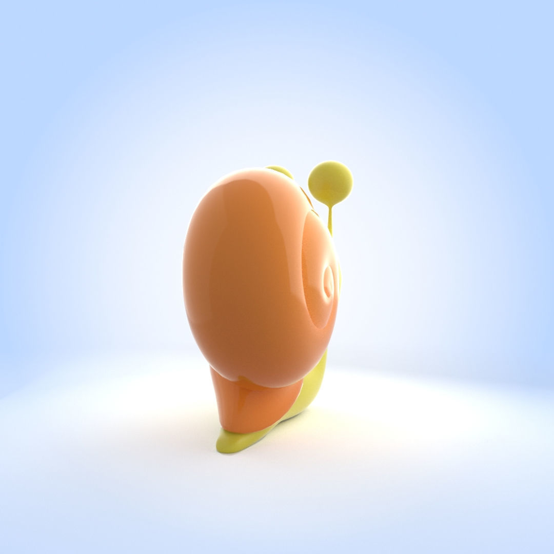 Snail 3D model_2