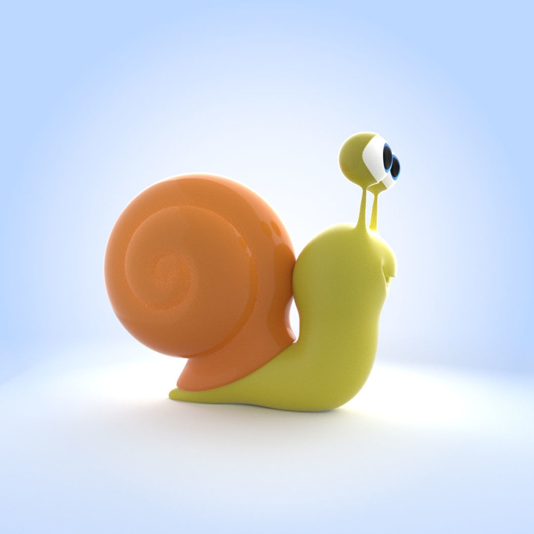 Snail 3D model_1