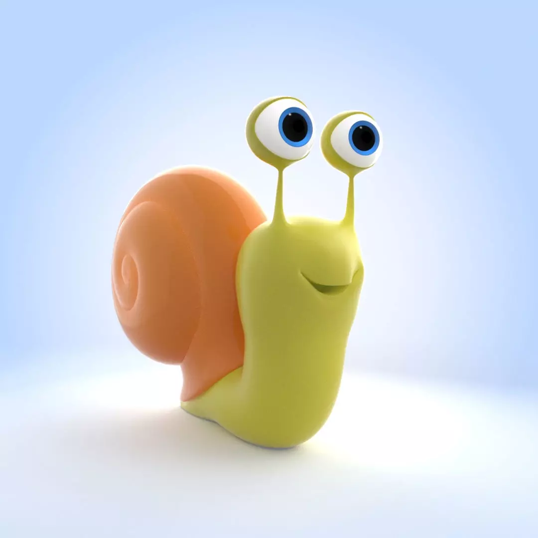 Snail 3D model_0