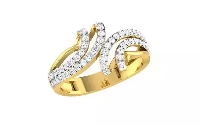 Women Solitaire Engagement Wedding Rings