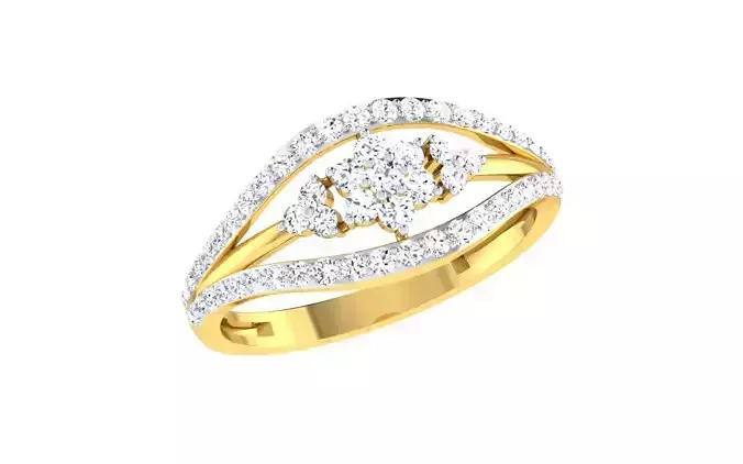 Solitaire Women Engagement Wedding Rings