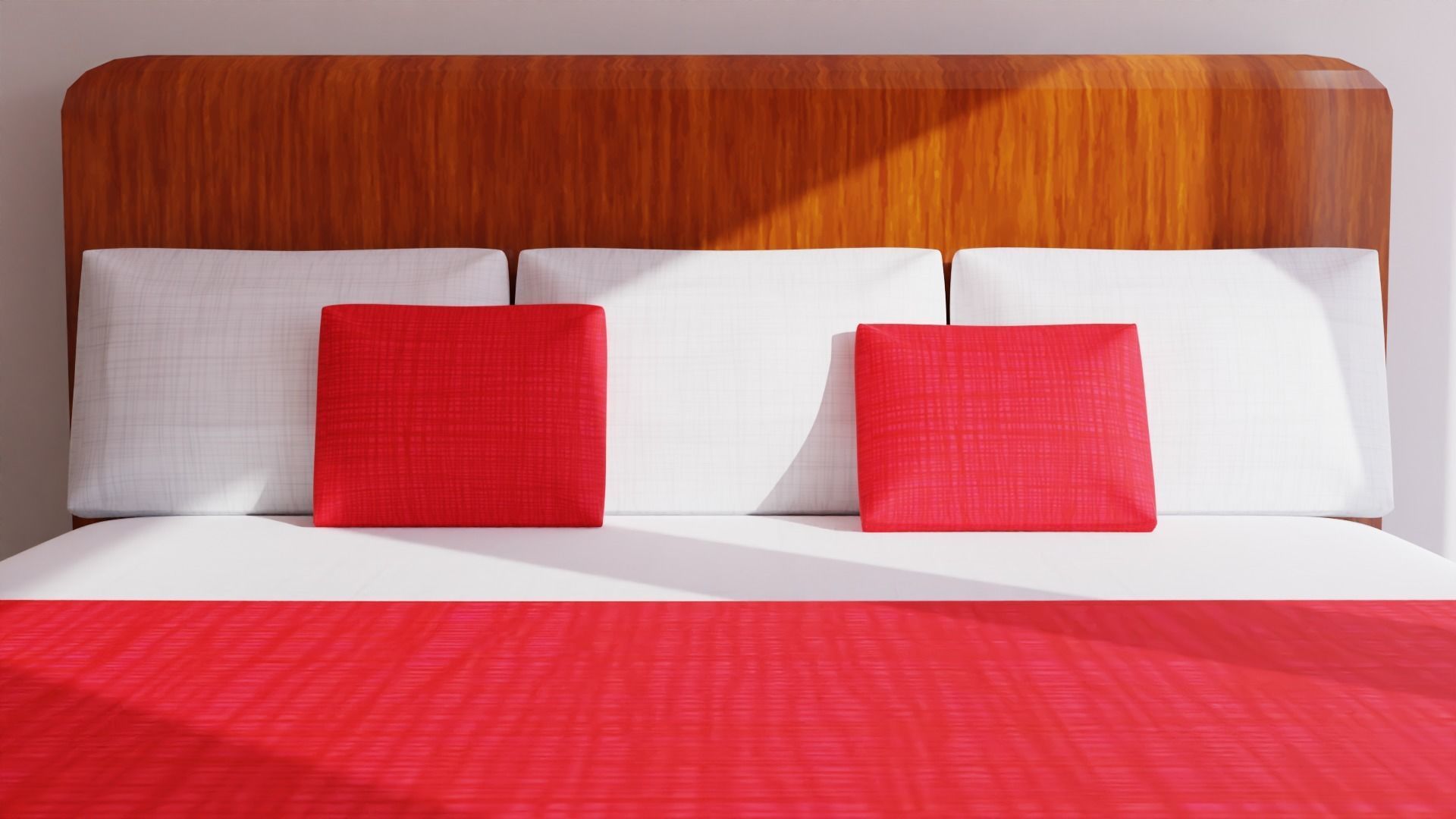 MODERN BED 3d Model Free 3D model_3