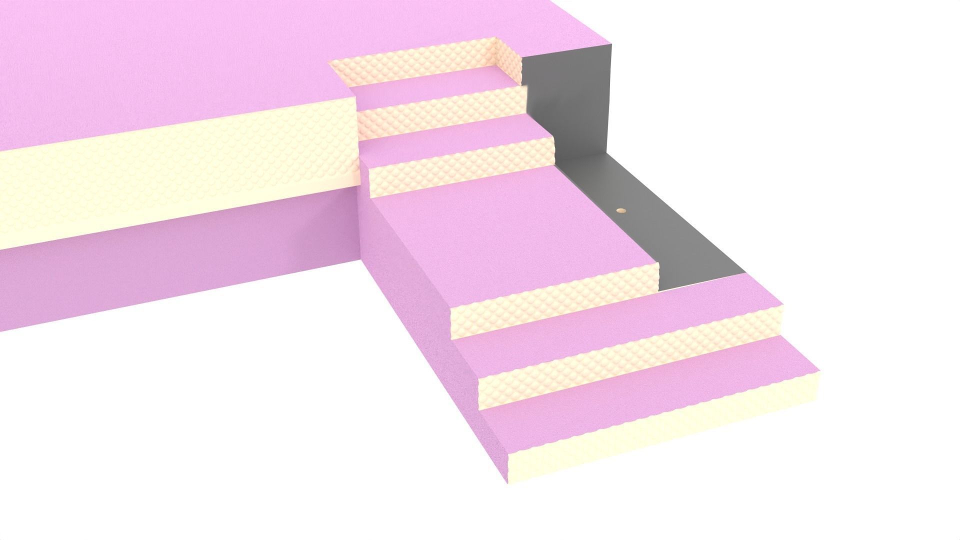 Jabbas Throne Area - small Foam version - 1-6 Hottoys 3D print model_9