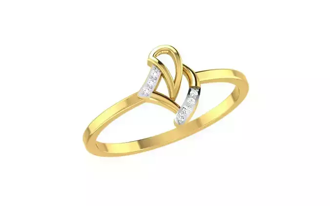 Solitaire Engagement Wedding Band Ring
