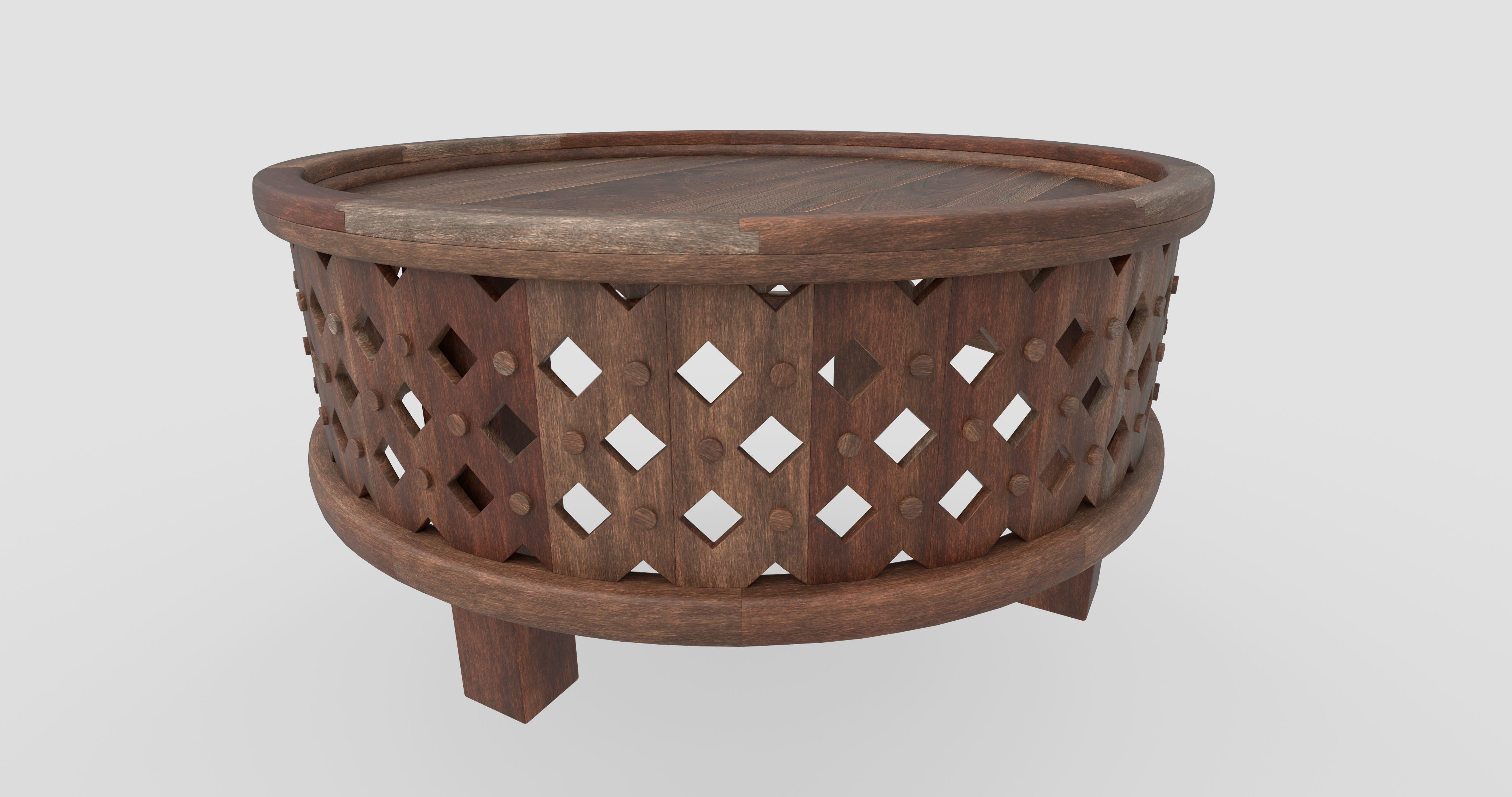 COFFE TABLE 3D model_1