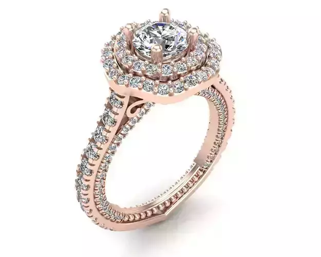 Diamond Engagement Ring 13-MW