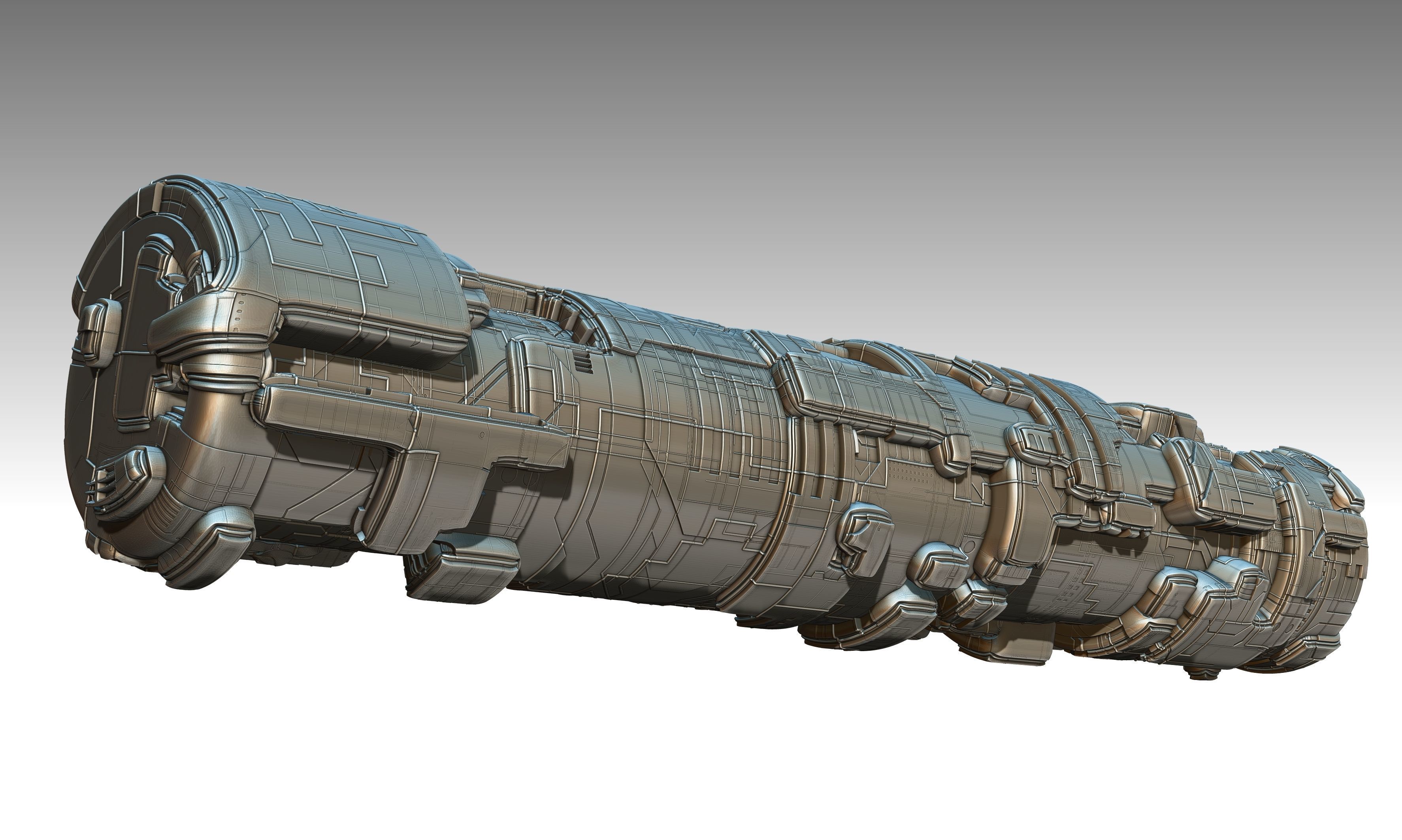 space equipment node 00163 3D model_4