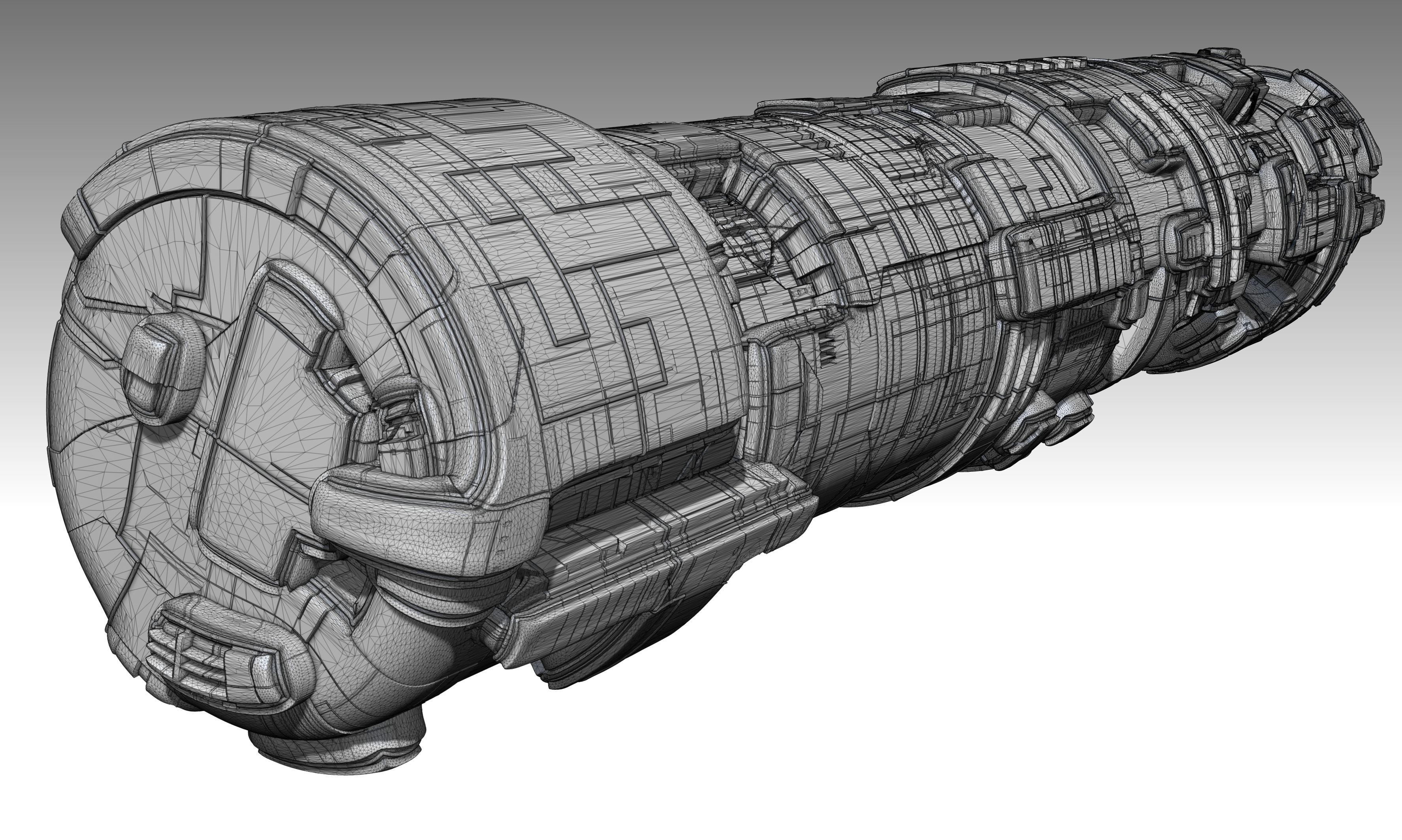 space equipment node 00163 3D model_24