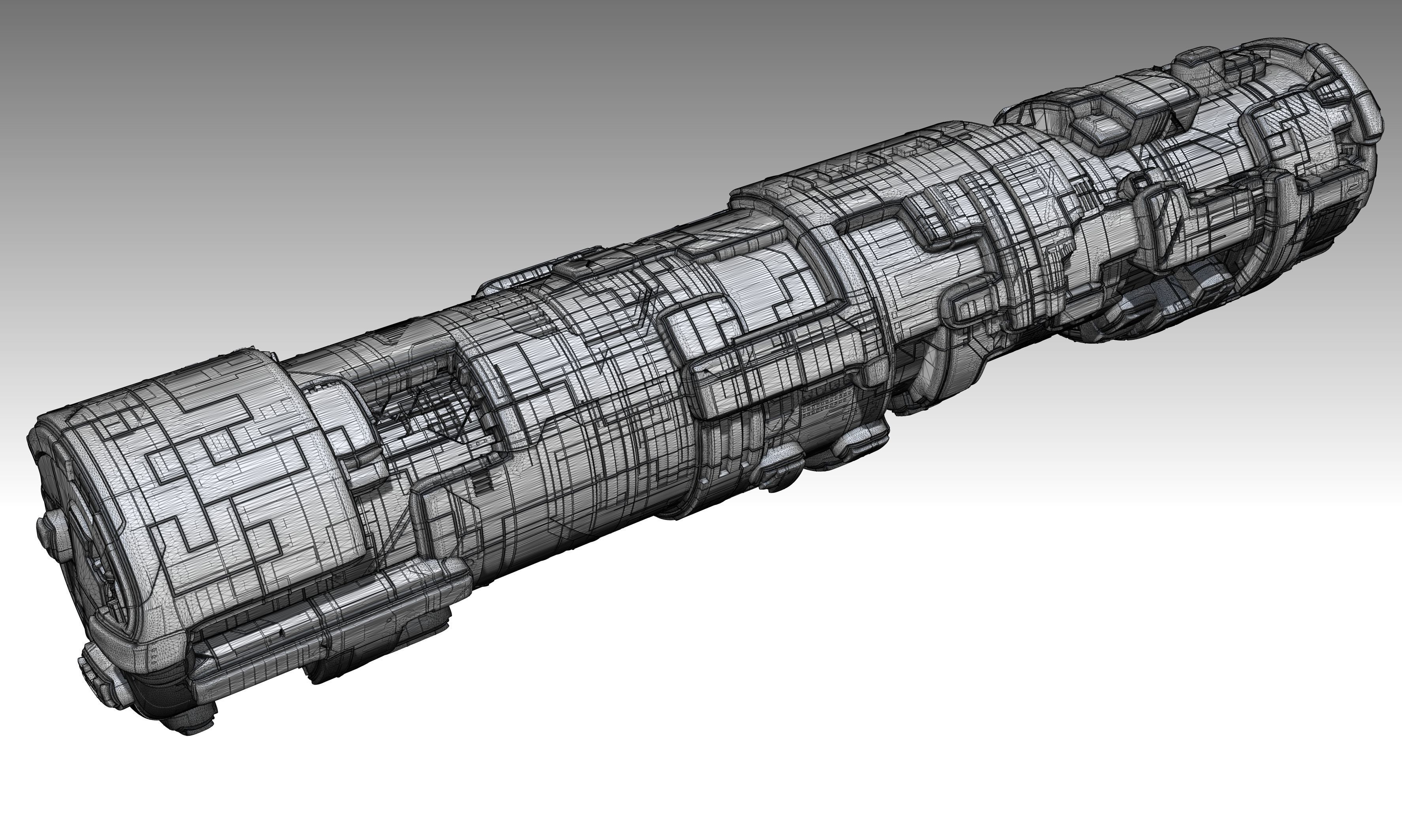 space equipment node 00163 3D model_3