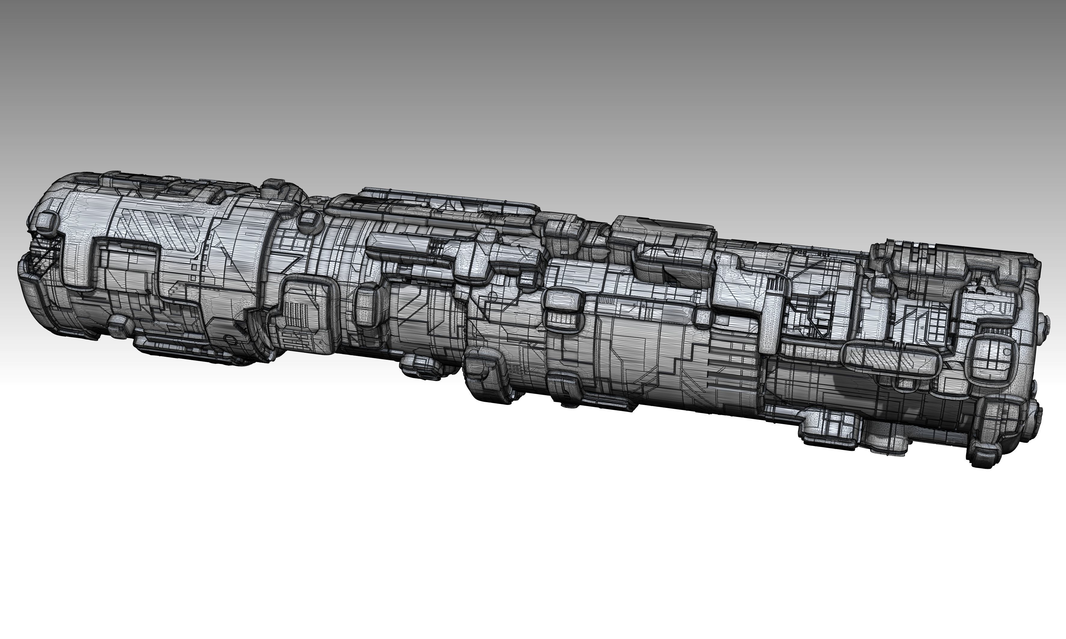 space equipment node 00163 3D model_12
