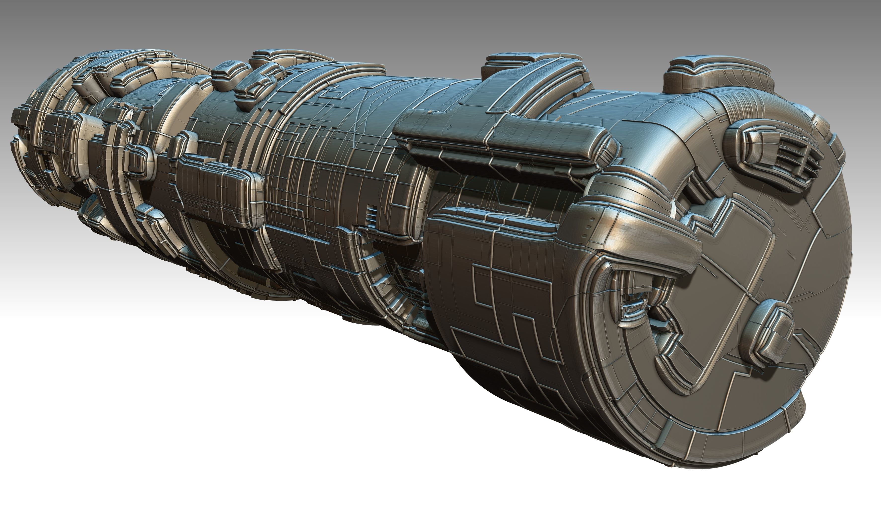 space equipment node 00163 3D model_16