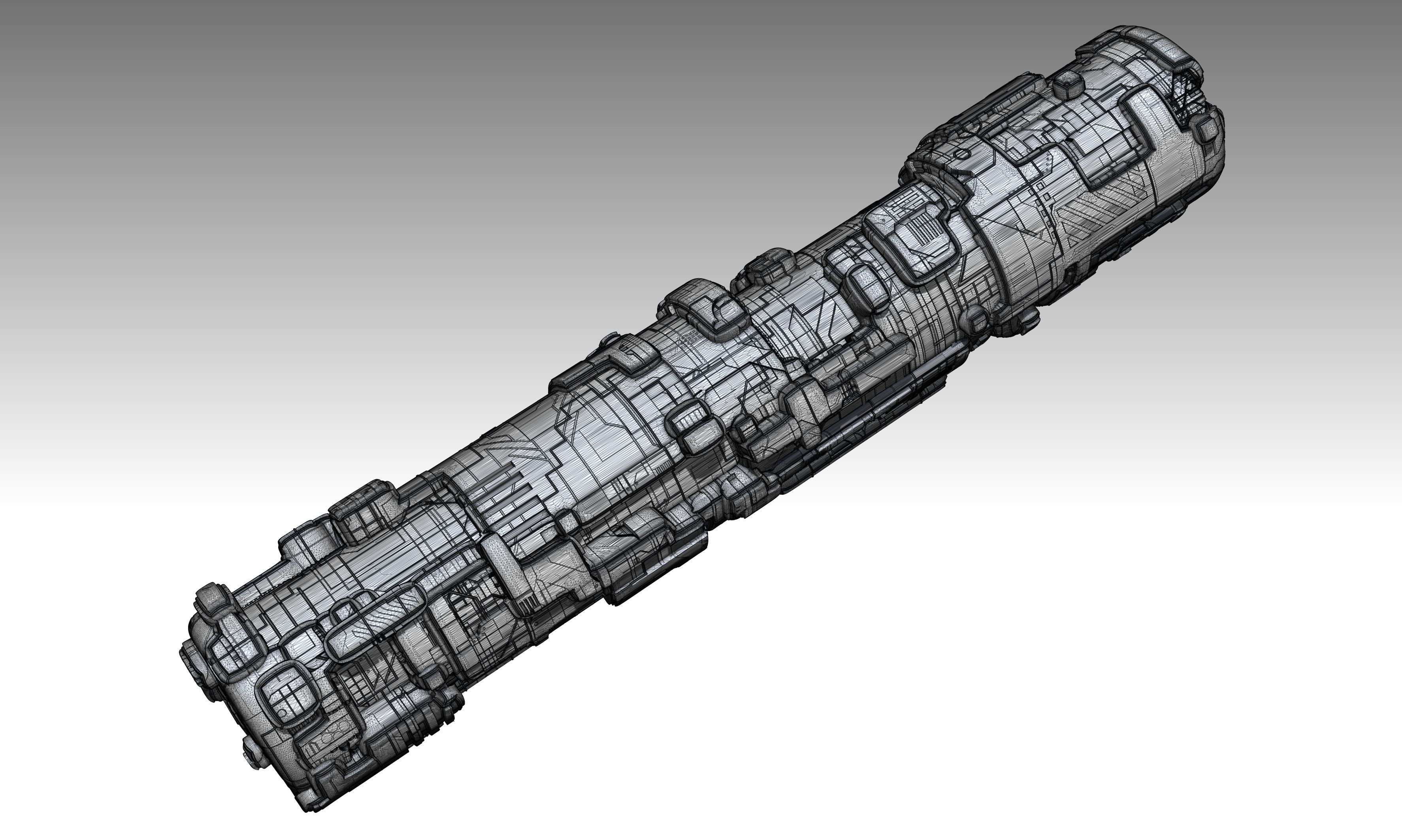 space equipment node 00163 3D model_15