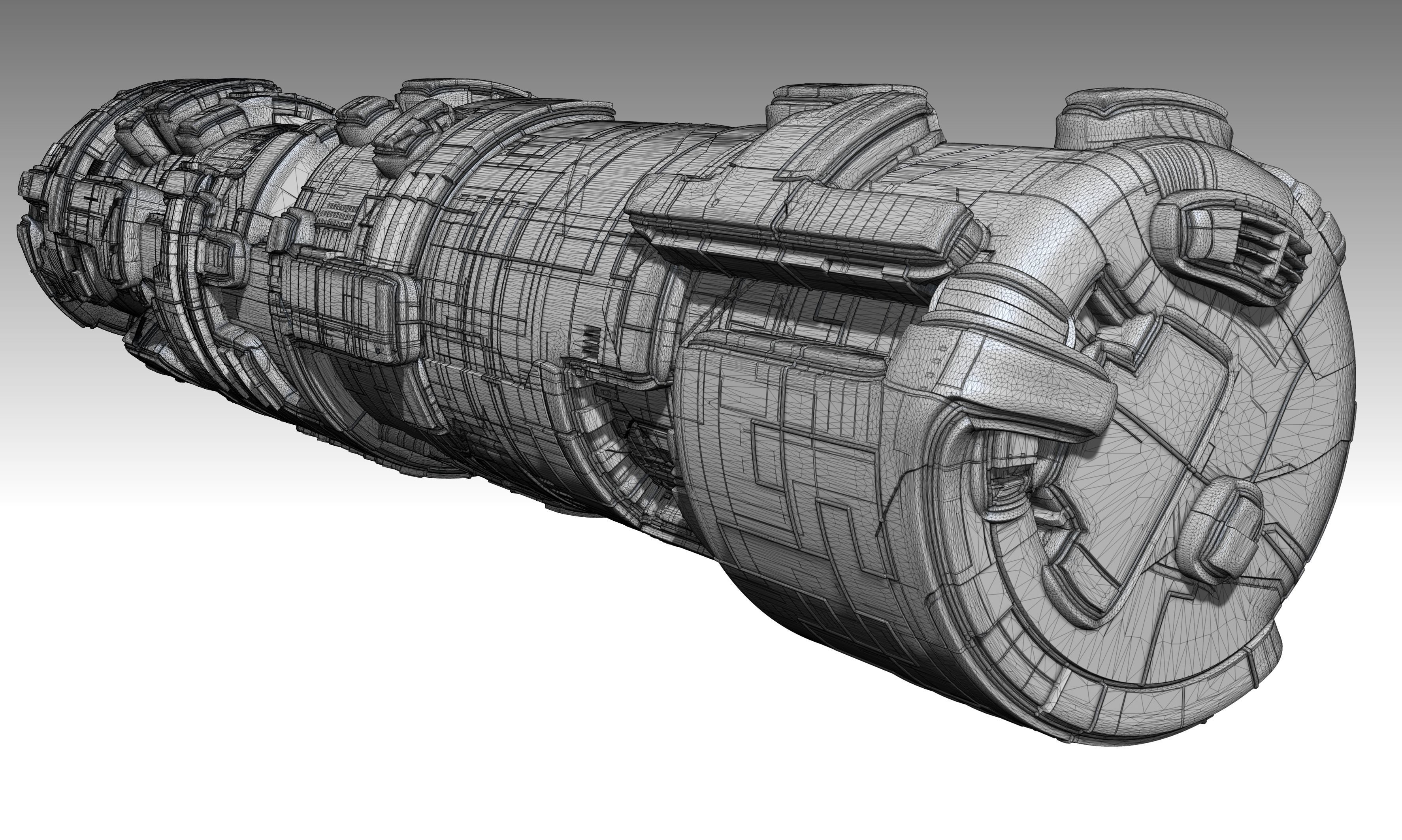 space equipment node 00163 3D model_18