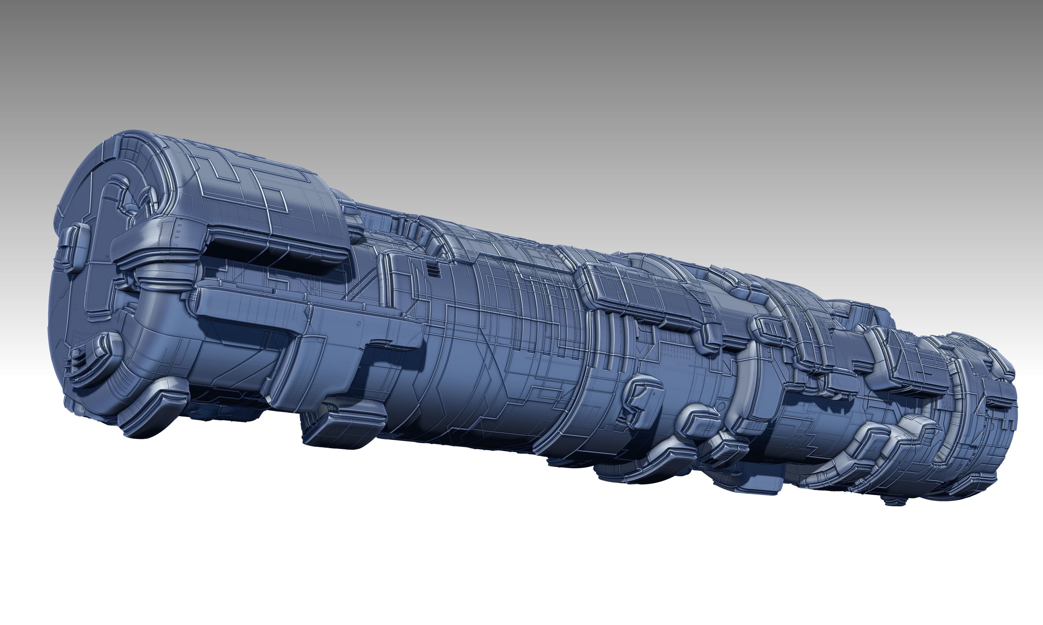 space equipment node 00163 3D model_5