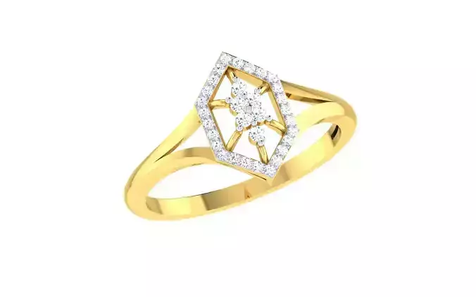 Solitaire Engagement Wedding Band Ring