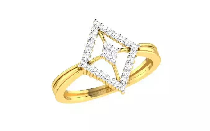 Solitaire Engagement Wedding Band Ring