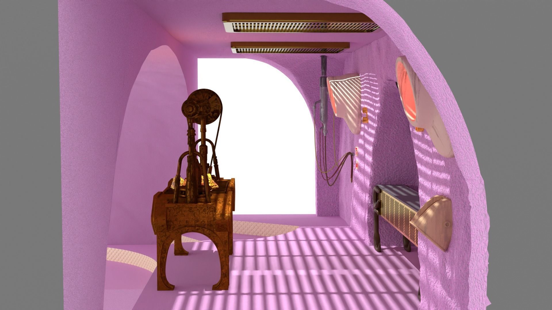 Jabbas Throne Area-Foam version complete set - 1-12 Blackseries 3D Model Collection_21