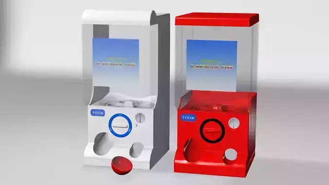 Capsule Toy Machine 3D model
