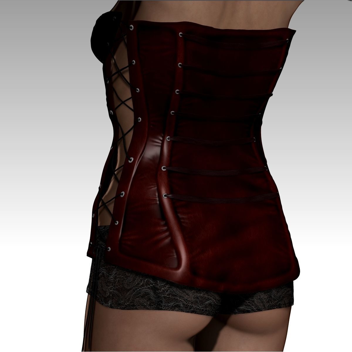 Chandra Female zbrush Model 3D model_13