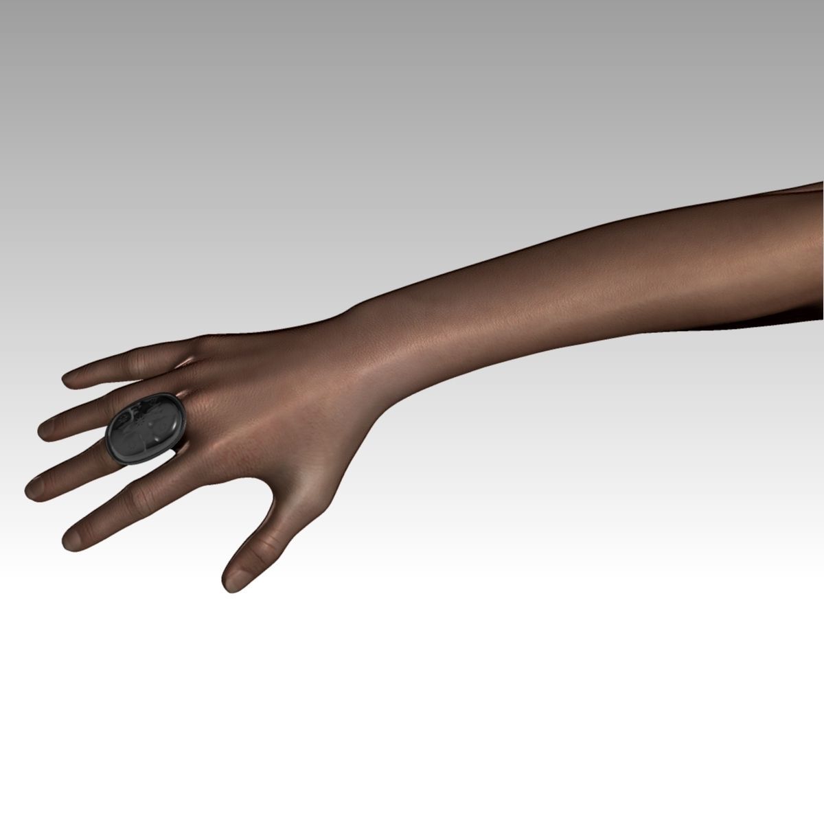 Chandra Female zbrush Model 3D model_15