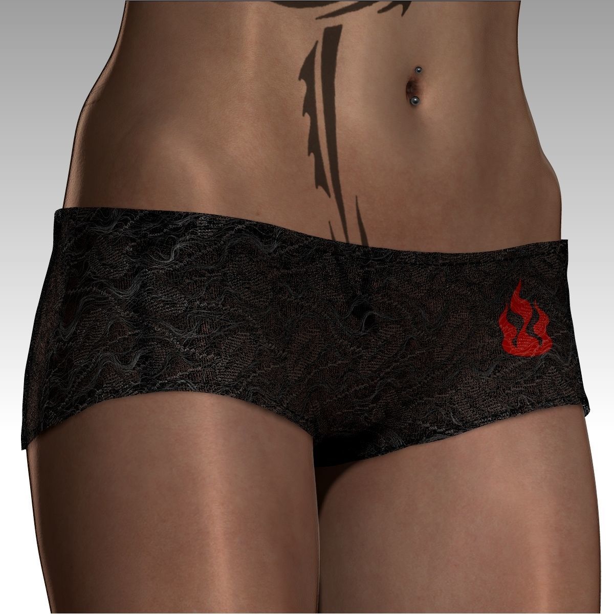 Chandra Female zbrush Model 3D model_16