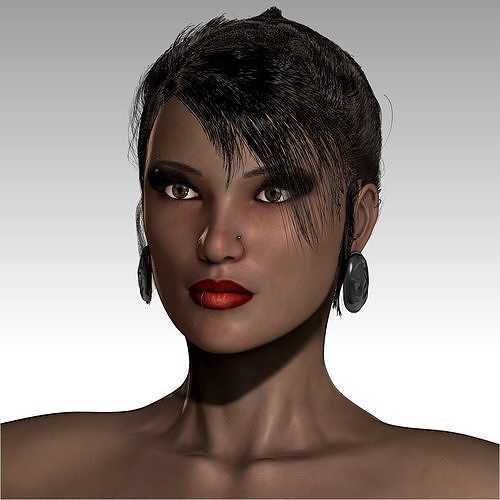 Chandra Female zbrush Model 3D model