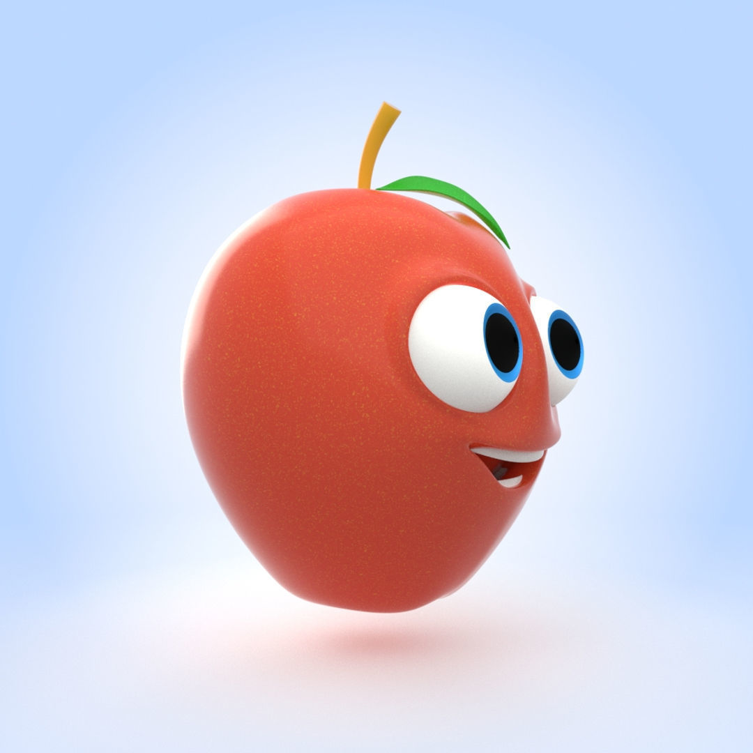 Apple 3D model_1