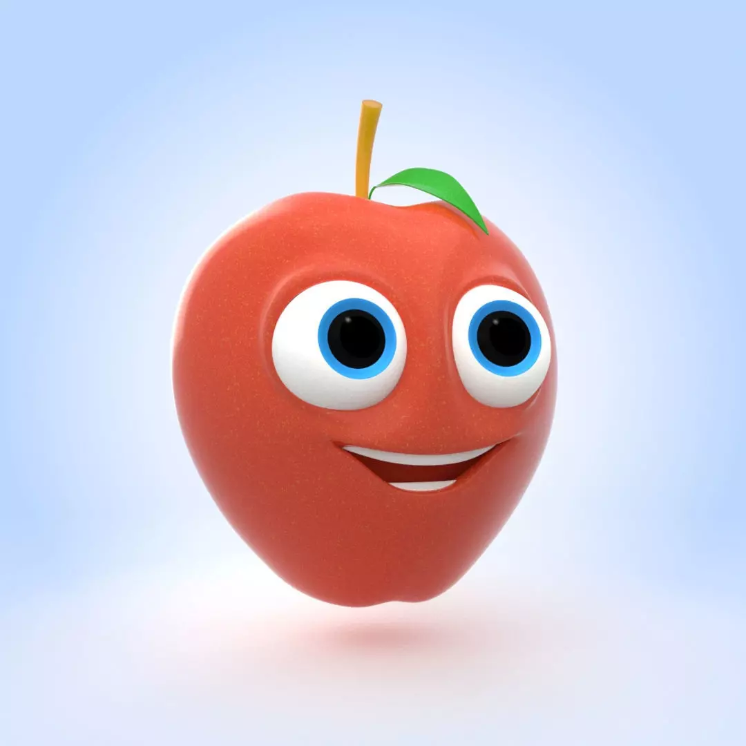 Apple 3D model_0