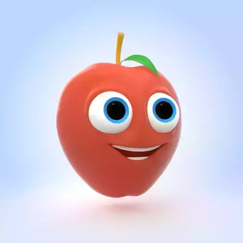 Apple 3D model