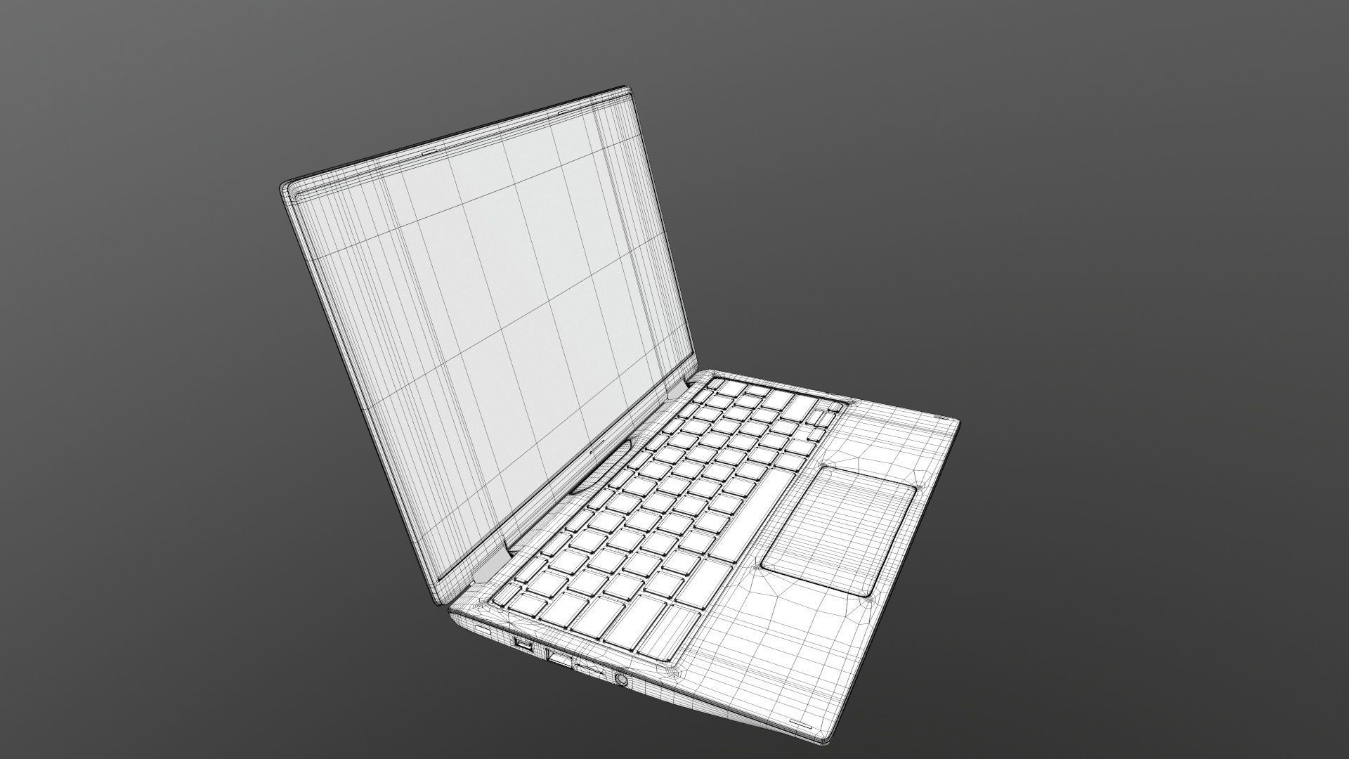 Acer Laptop 3D model_14