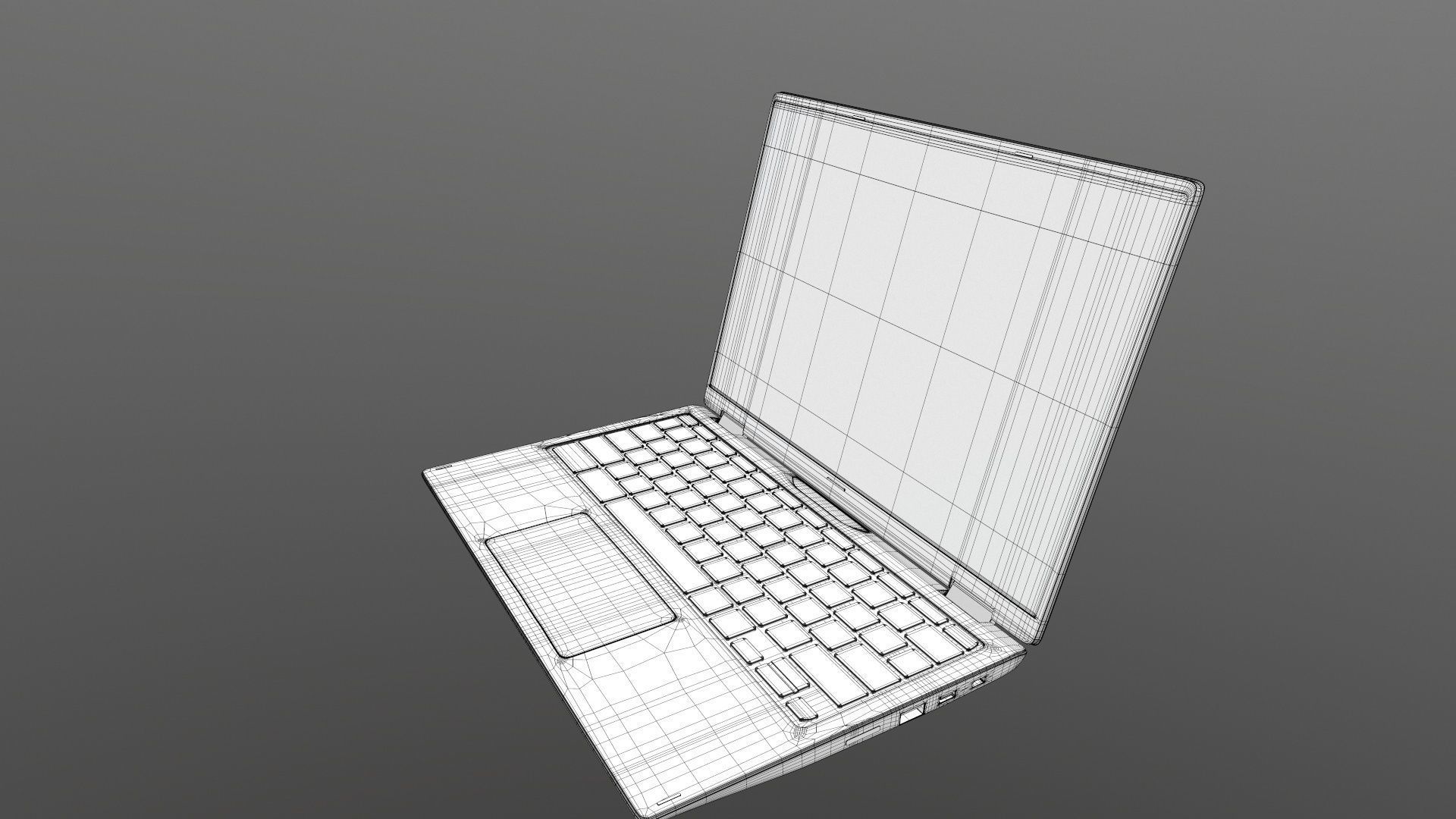 Acer Laptop 3D model_17