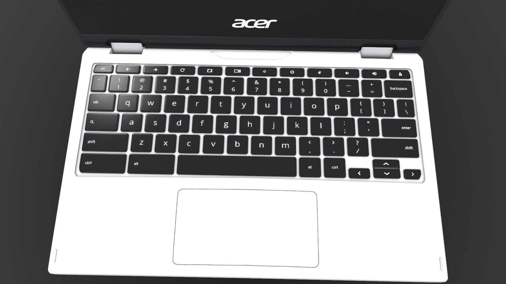 Acer Laptop 3D model_8