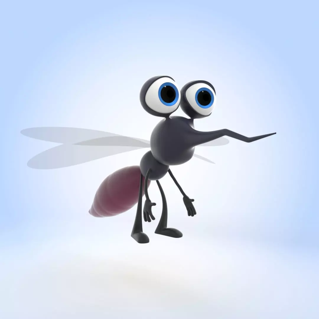 Mosquito 3D model_0