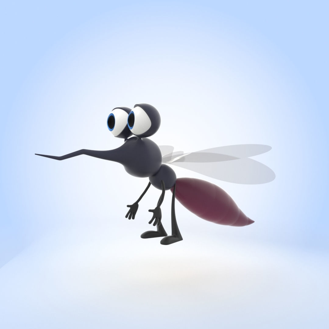 Mosquito 3D model_2