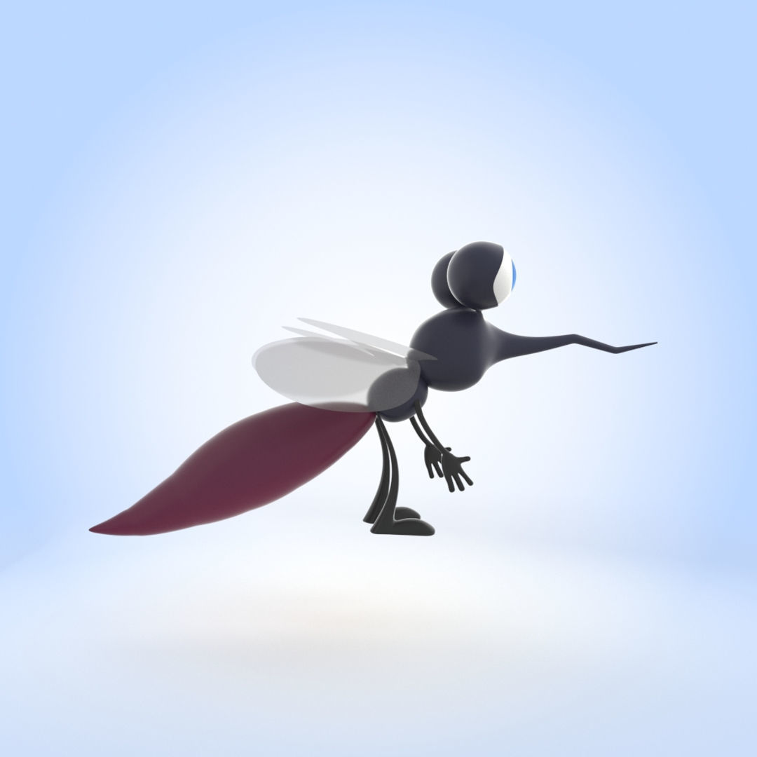 Mosquito 3D model_1