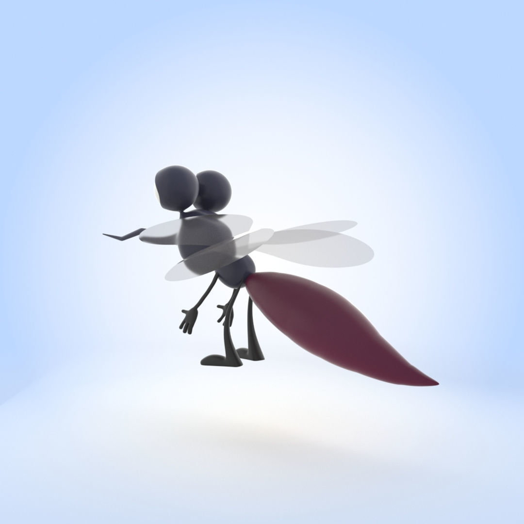 Mosquito 3D model_3