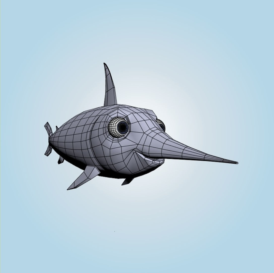 Swordfish 3D model_4