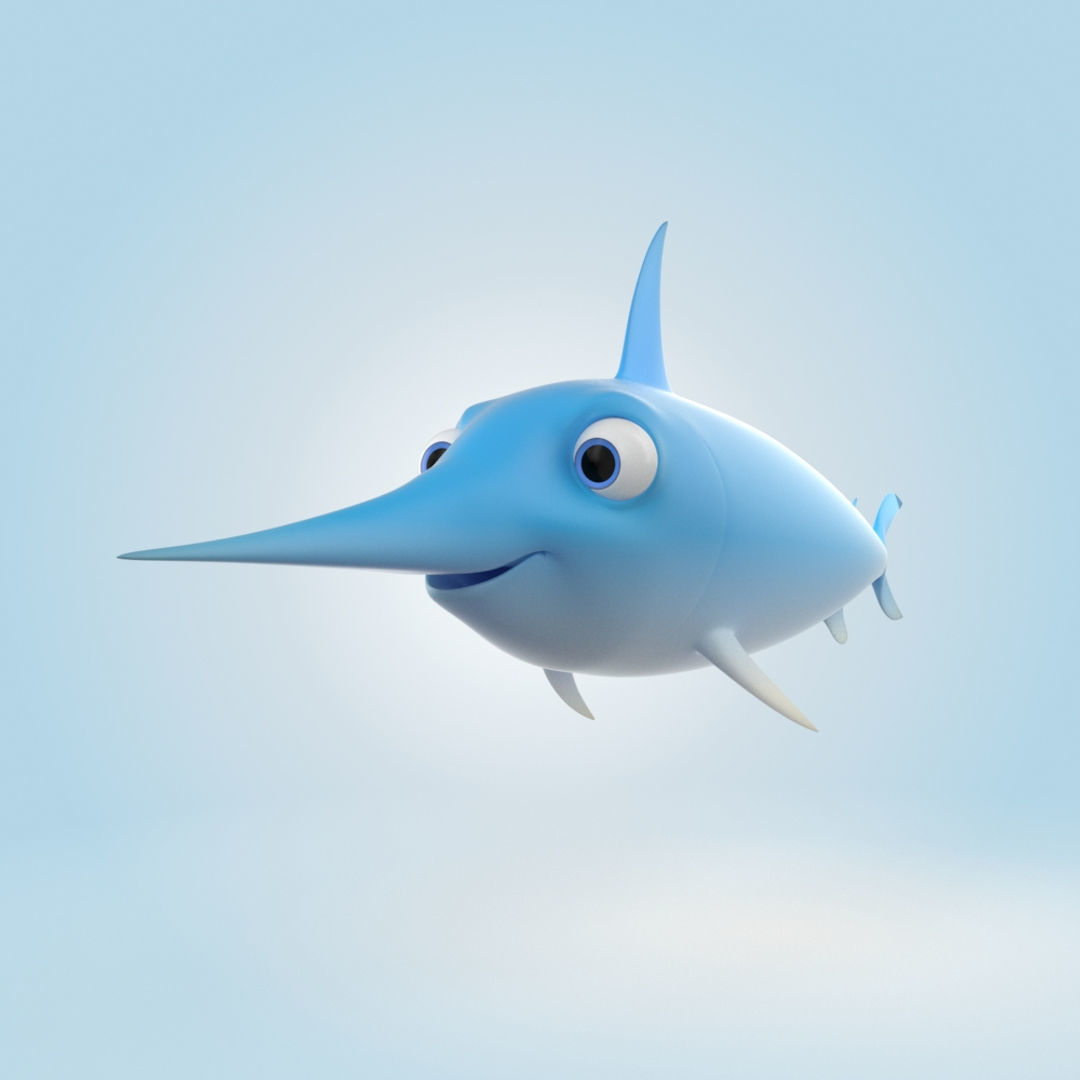 Swordfish 3D model_3