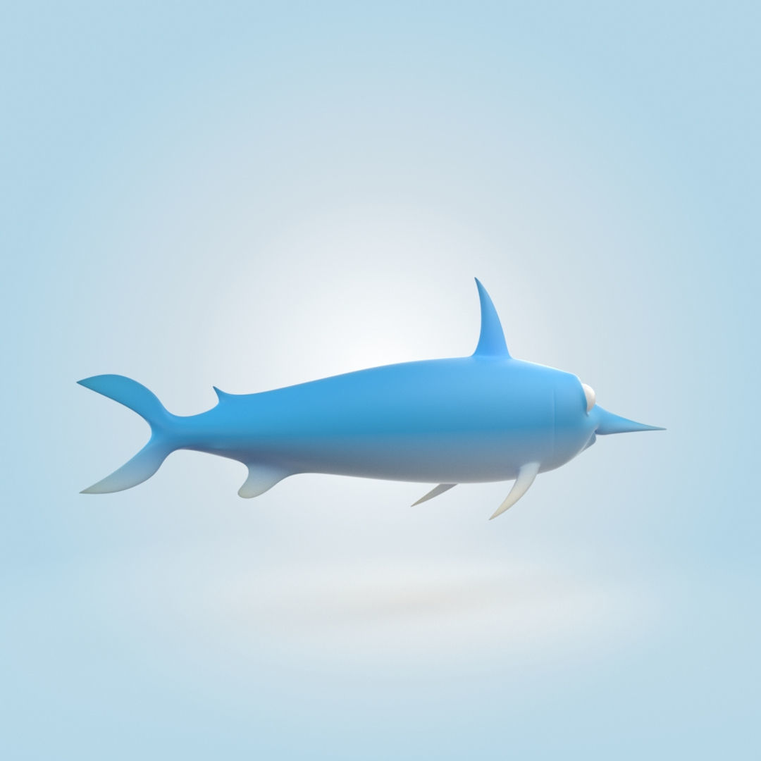 Swordfish 3D model_2