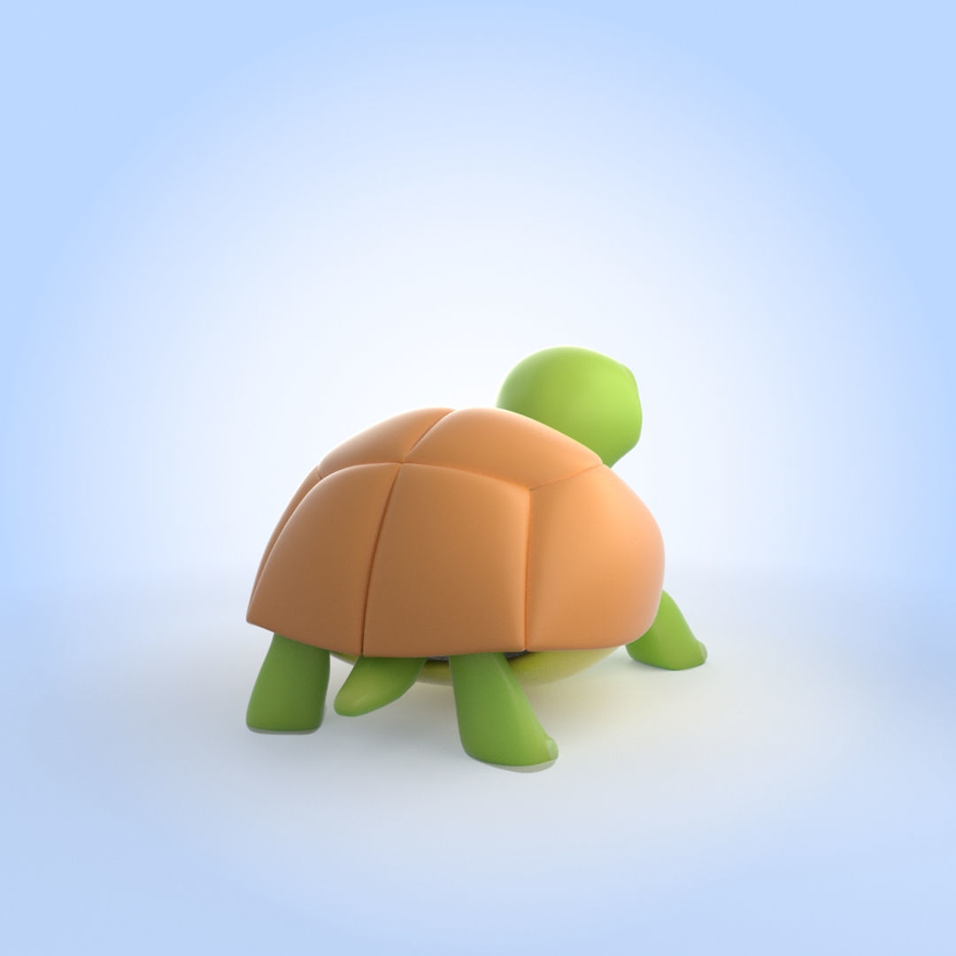 Turtle  3D model_2