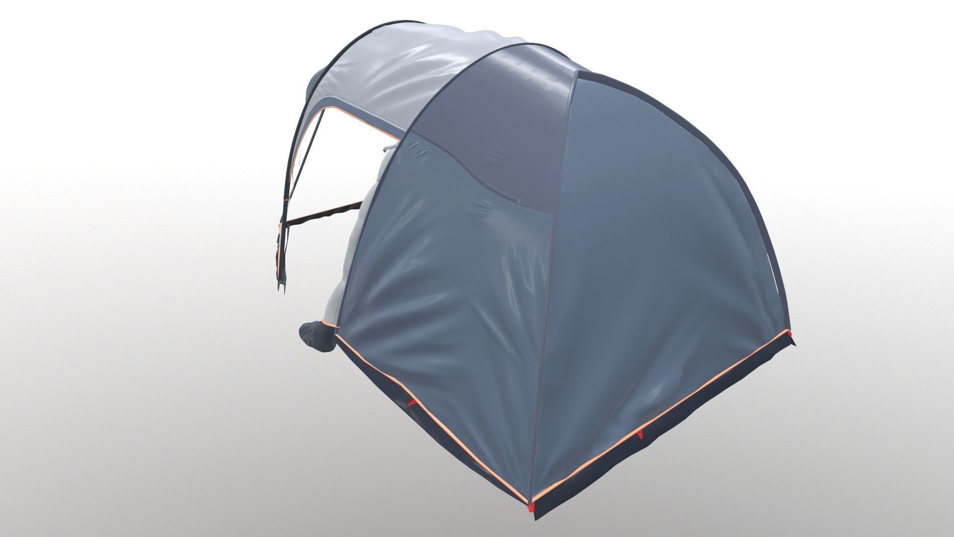 Black Out Air Tent Camping 3D model_5