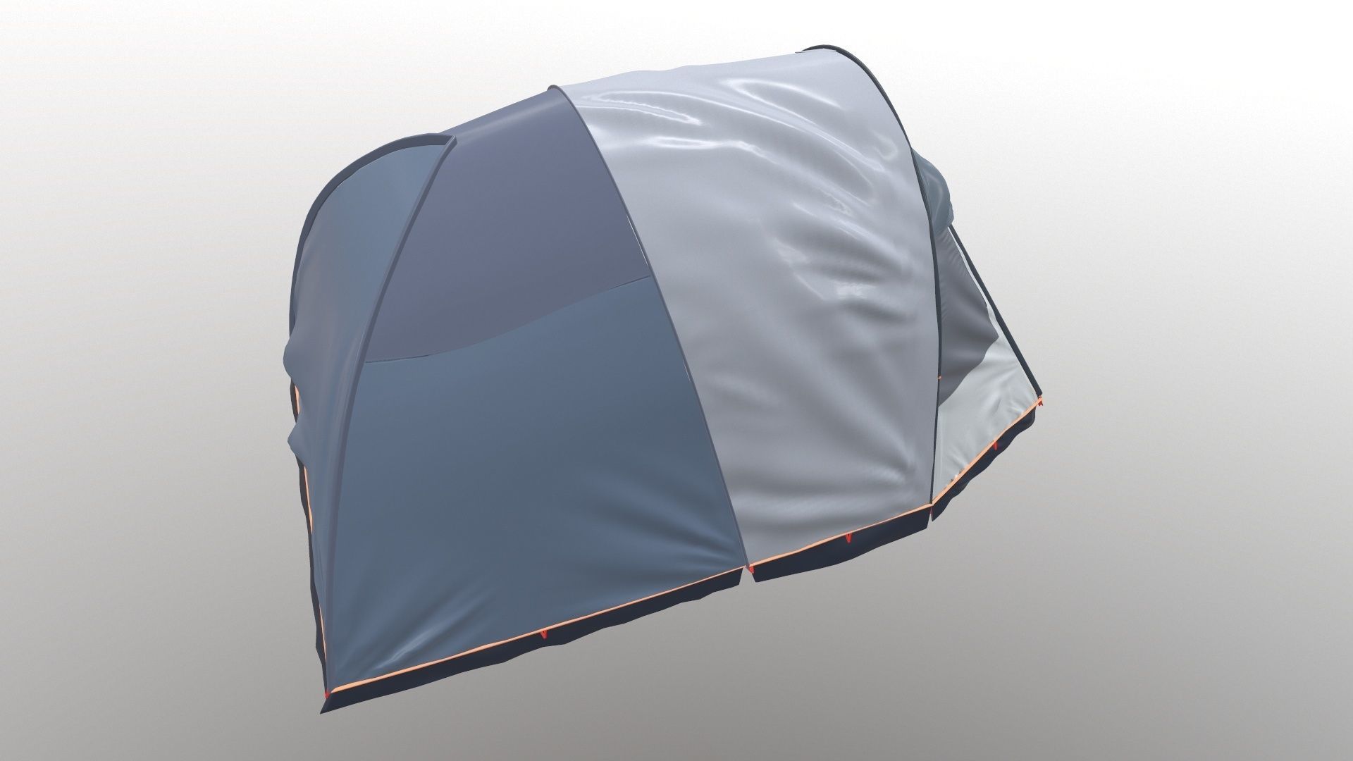 Black Out Air Tent Camping 3D model_3